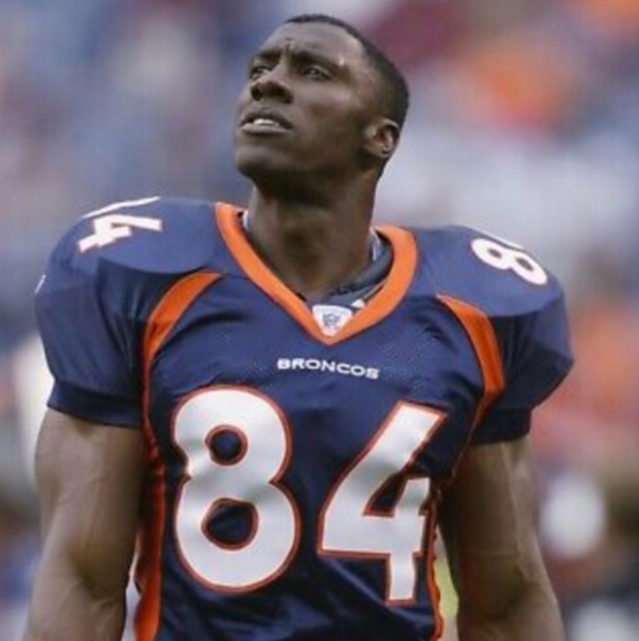 Shannon Sharpe (Nike)-(Broncos)-(Jersey)-(Blue)-(Good Condition)-(Size XL)-$95 - Picture 2 of 10